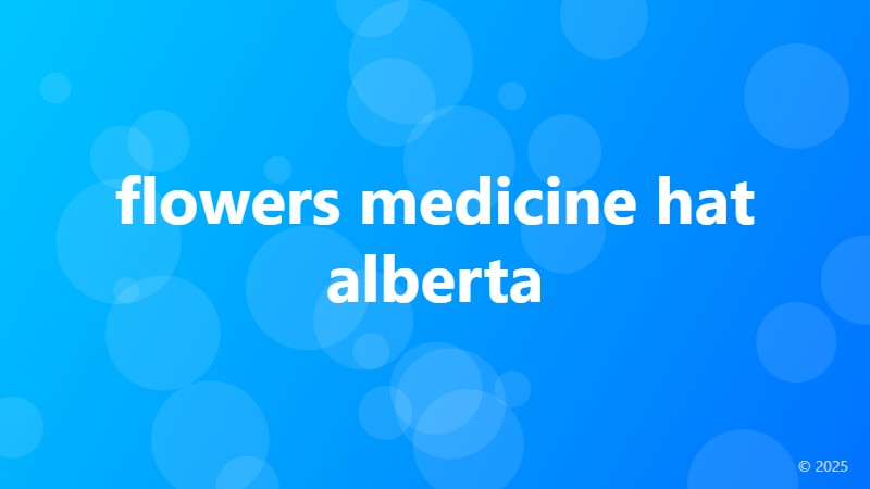 flowers medicine hat alberta