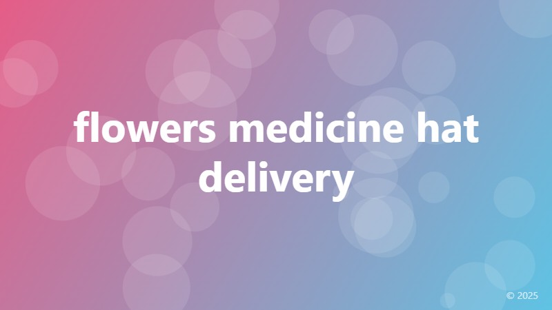 flowers medicine hat delivery